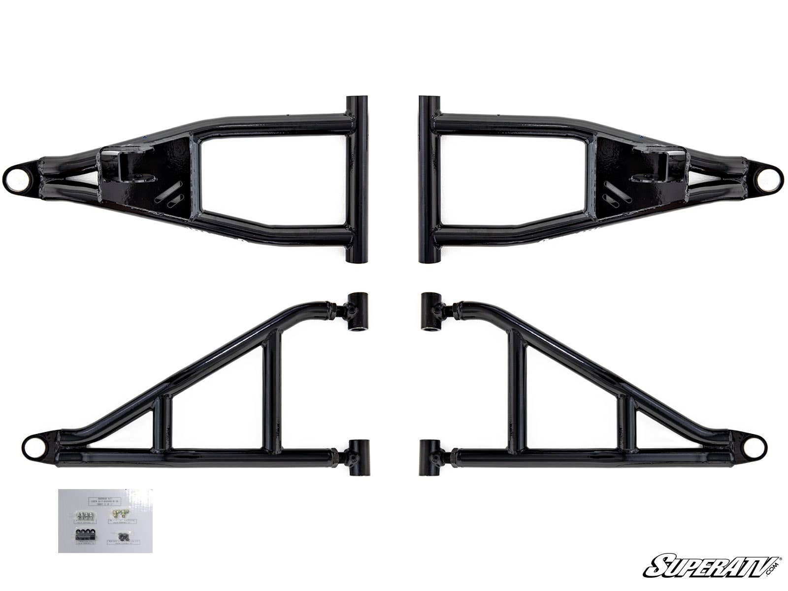 Polaris Ranger XP 900 High Clearance 2in. Forward Offset A-Arms - Keller Ball Joints