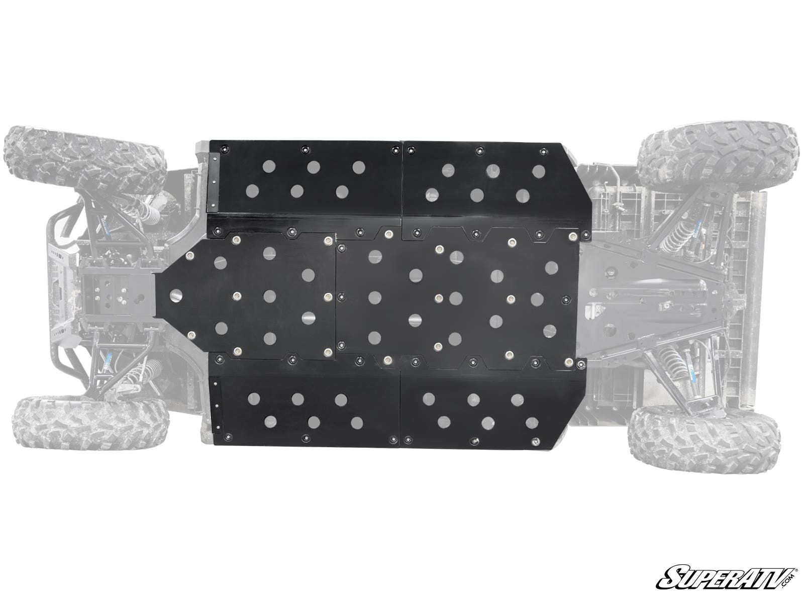 Photo of SuperATV Polaris Ranger Midsize 570 Crew Full Skid Plate by SuperATV - Premium Skid Plates & Guards for UTVs / Side by Sides