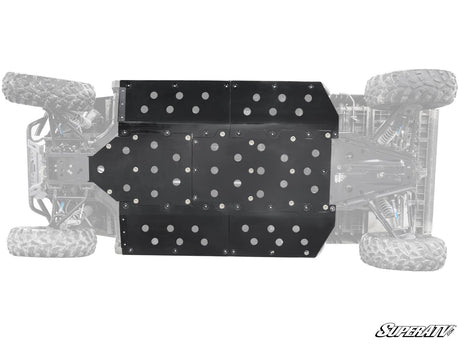 Photo of SuperATV Polaris Ranger Midsize 570 Crew Full Skid Plate by SuperATV - Premium Skid Plates & Guards for UTVs / Side by Sides