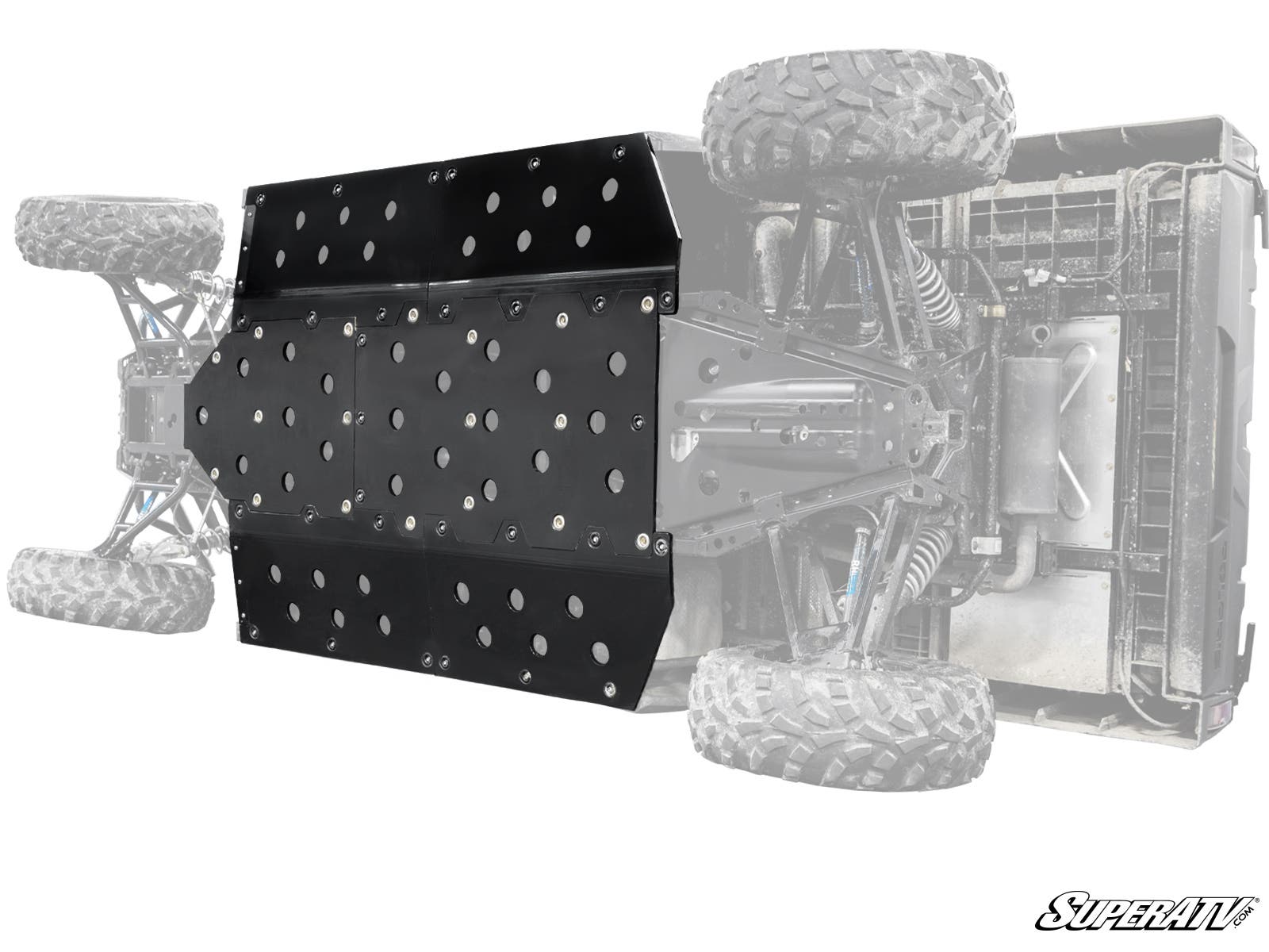 Photo of SuperATV Polaris Ranger Midsize 570 Crew Full Skid Plate by SuperATV - Premium Skid Plates & Guards for UTVs / Side by Sides
