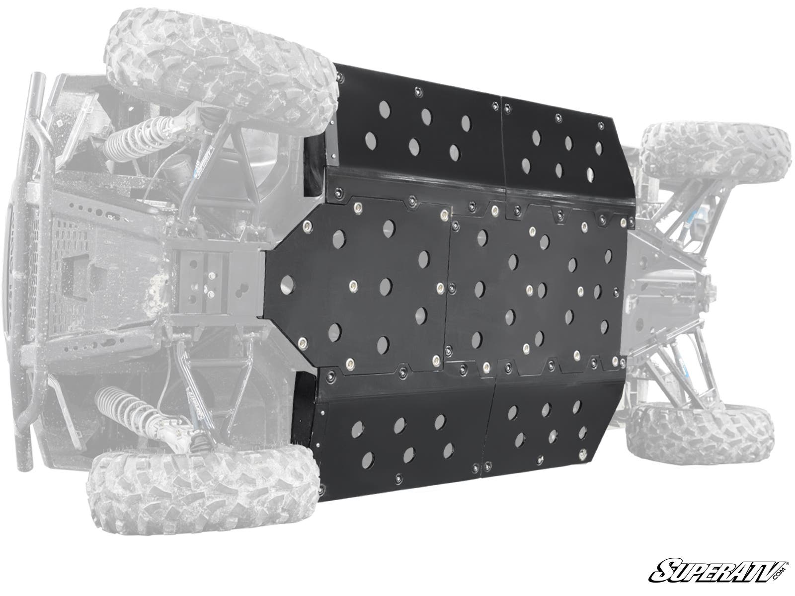 Photo of SuperATV Polaris Ranger Midsize 570 Crew Full Skid Plate by SuperATV - Premium Skid Plates & Guards for UTVs / Side by Sides