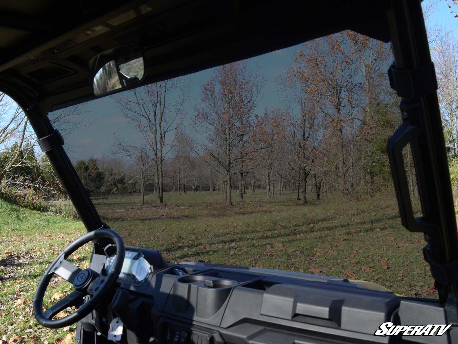 Polaris Ranger Kinetic Windshield - Dark Tint SR