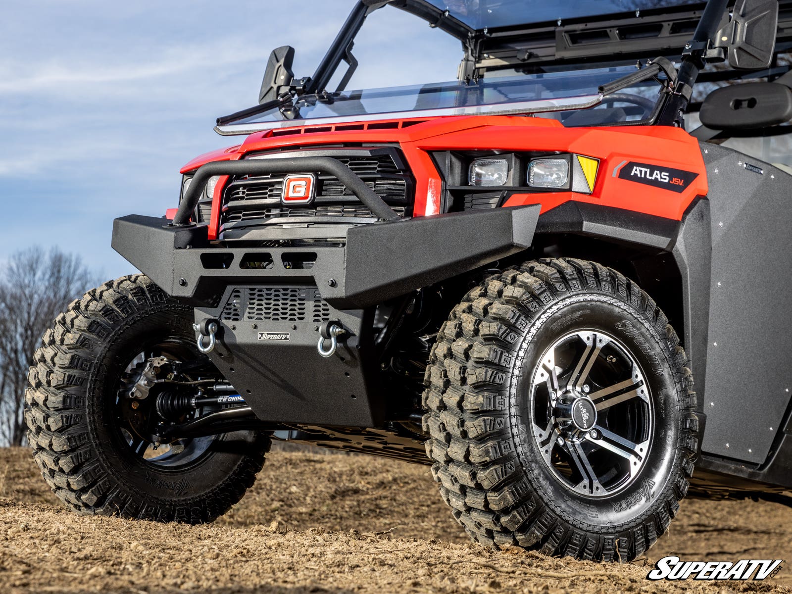 Photo of SuperATV Gravely Atlas JSV Winch-Ready Front Bumper by SuperATV - Premium Bumpers for UTVs / Side by Sides