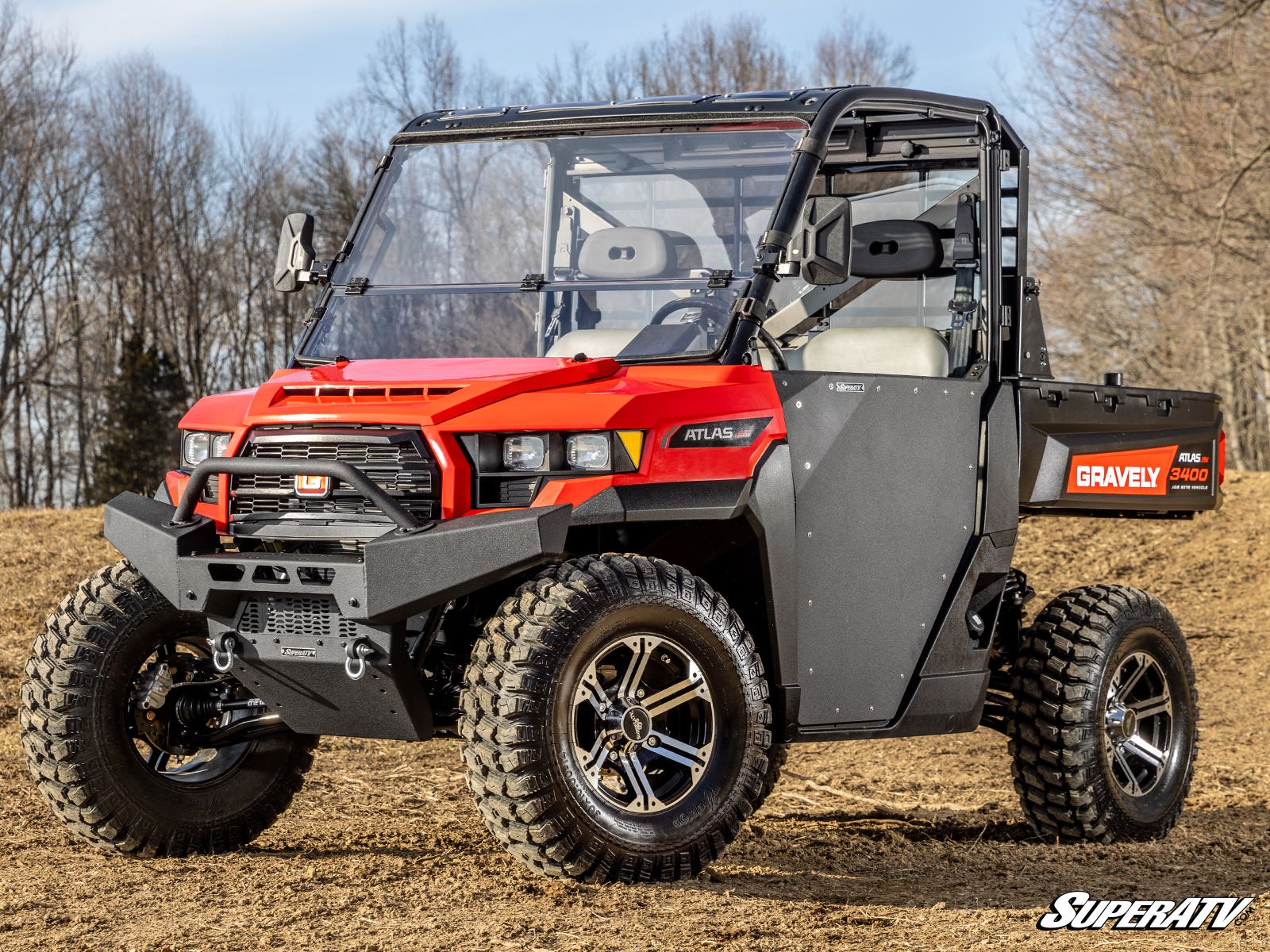 Photo of SuperATV Gravely Atlas JSV Winch-Ready Front Bumper by SuperATV - Premium Bumpers for UTVs / Side by Sides