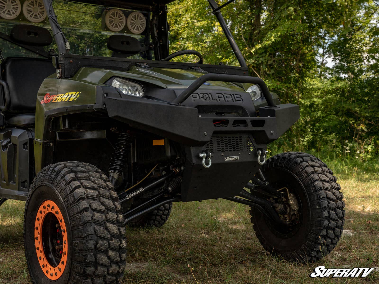 Photo of SuperATV Polaris Ranger XP Winch Ready Front Bumper by SuperATV - Premium Bumpers for UTVs / Side by Sides