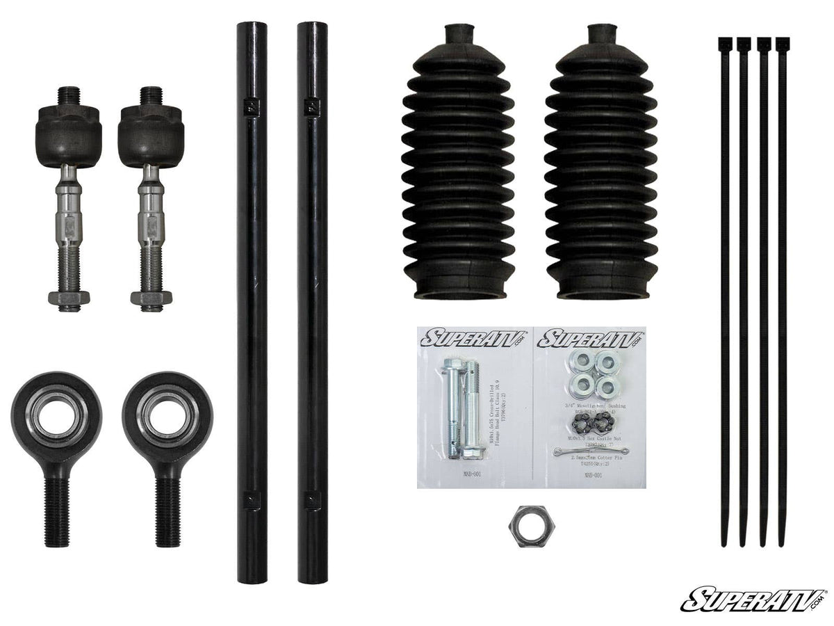 Polaris Ranger XP 1000 Heavy-Duty Tie Rod Kit—For SuperATV 2in. Offset A-Arms