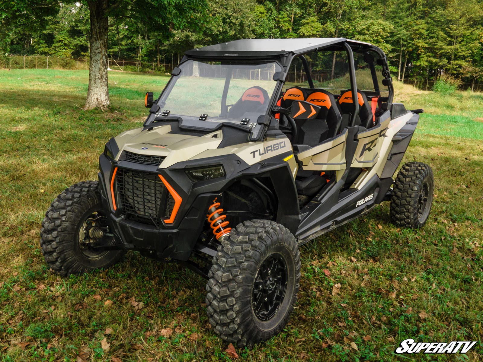 Photo of SuperATV Polaris RZR XP 4 Turbo Aluminum Roof by SuperATV - Premium Roofs for UTVs / Side by Sides