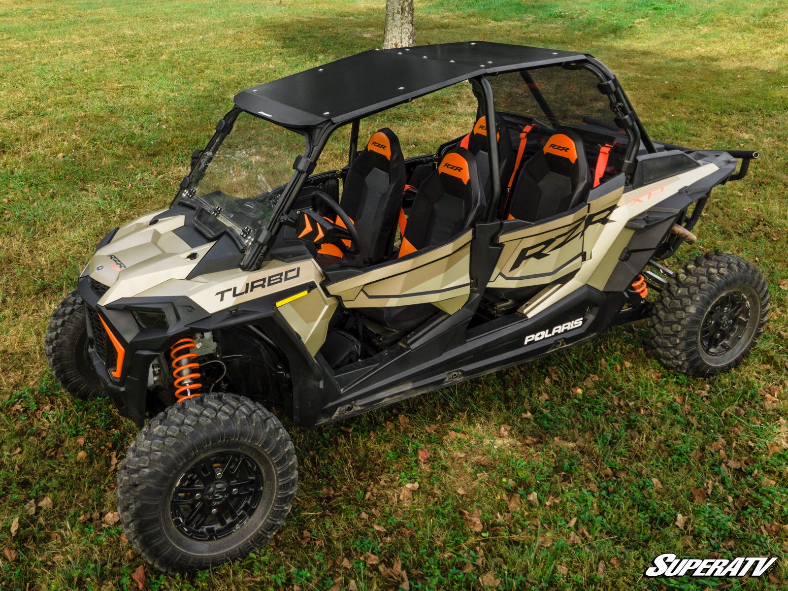 Photo of SuperATV Polaris RZR XP 4 Turbo Aluminum Roof by SuperATV - Premium Roofs for UTVs / Side by Sides