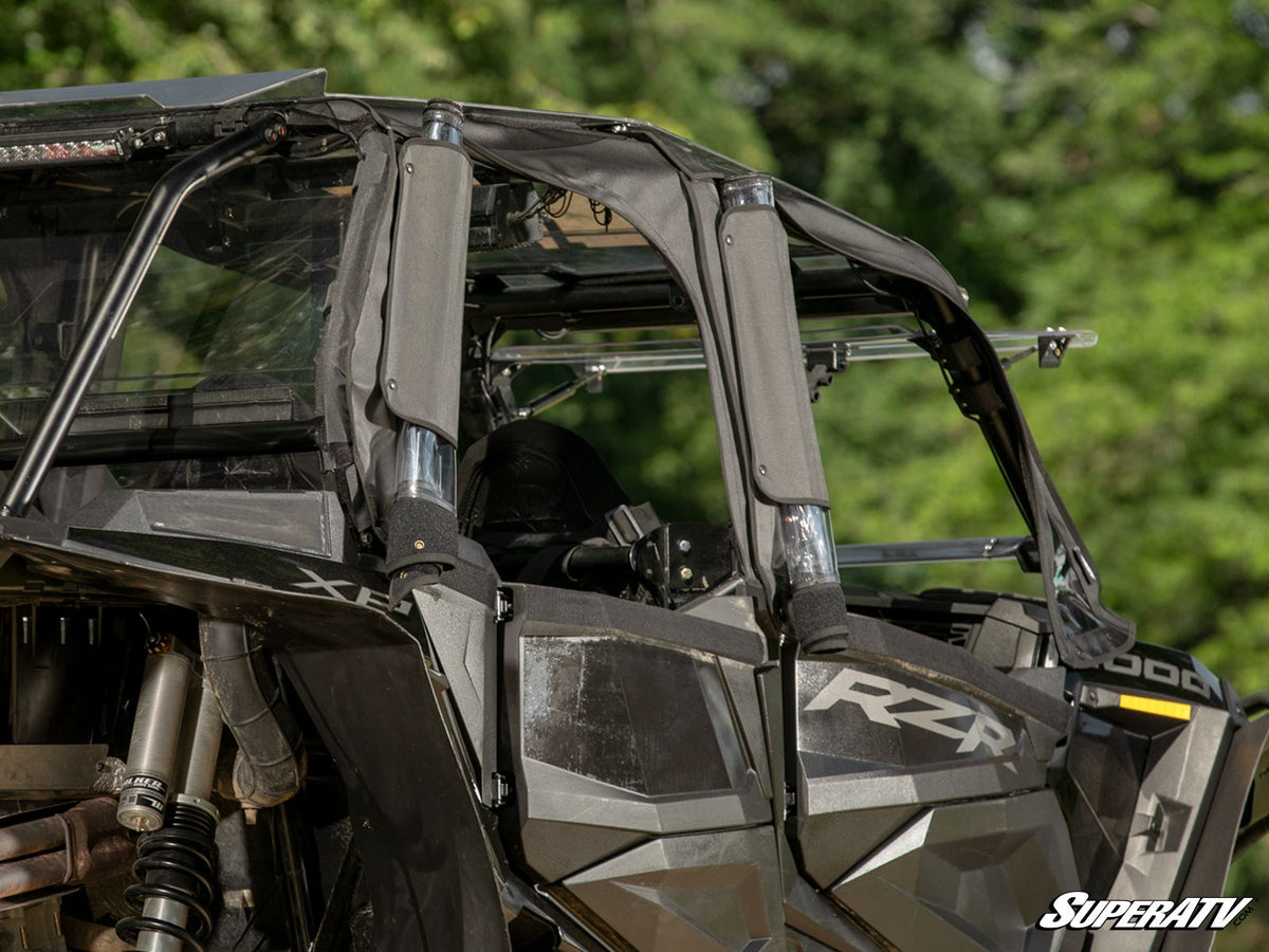 Photo of SuperATV Polaris RZR S4 1000 Primal Soft Cab Enclosure Upper Doors by SuperATV - Premium Doors for UTVs / Side by Sides