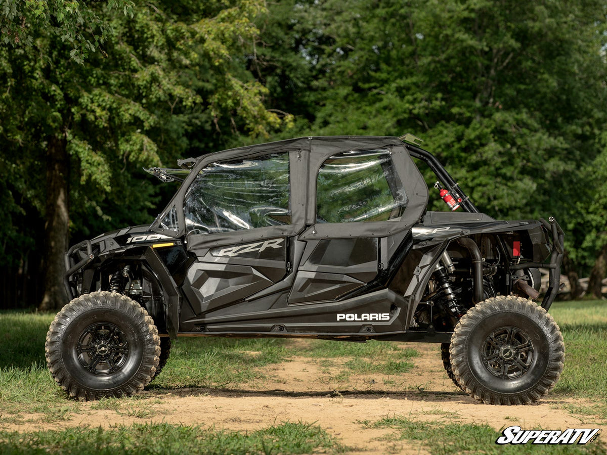 Photo of SuperATV Polaris RZR S4 1000 Primal Soft Cab Enclosure Upper Doors by SuperATV - Premium Doors for UTVs / Side by Sides
