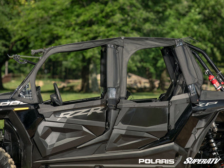 Photo of SuperATV Polaris RZR 4 900 Primal Soft Cab Enclosure Upper Doors by SuperATV - Premium Cab Enclosures for UTVs / Side by Sides