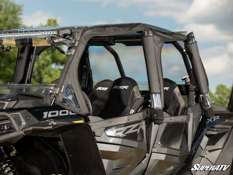 Photo of SuperATV Polaris RZR 4 900 Primal Soft Cab Enclosure Upper Doors by SuperATV - Premium Cab Enclosures for UTVs / Side by Sides
