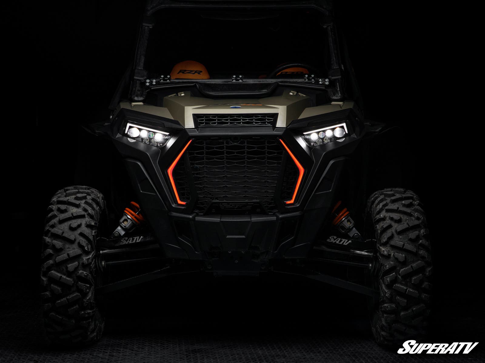 Photo of SuperATV Polaris RZR Fang Lights by SuperATV - Premium Head Lights for UTVs / Side by Sides