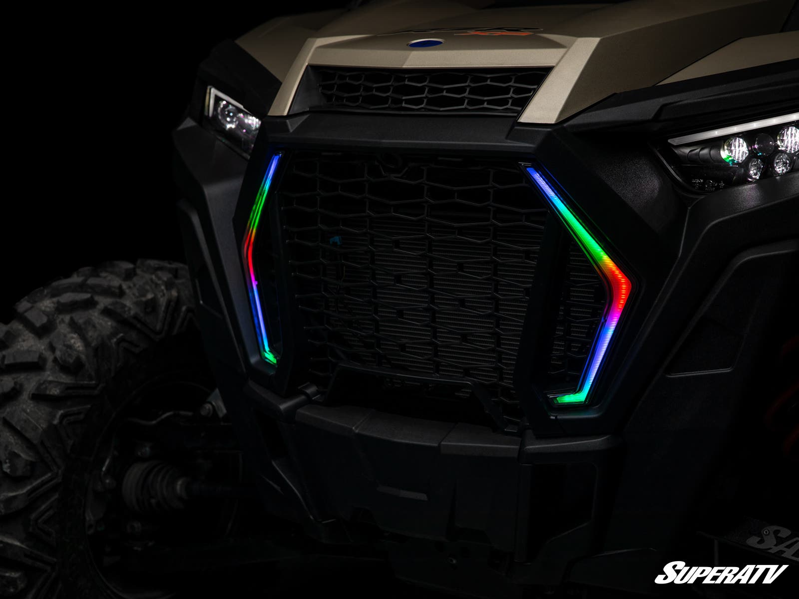 Photo of SuperATV Polaris RZR Fang Lights by SuperATV - Premium Head Lights for UTVs / Side by Sides