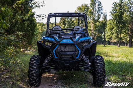 Polaris RZR XP 1000 Fold Down Windshield - Clear; Scratch Resistant - 2019+