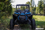 Polaris RZR XP 1000 Fold Down Windshield - Clear; Scratch Resistant - 2019-2021