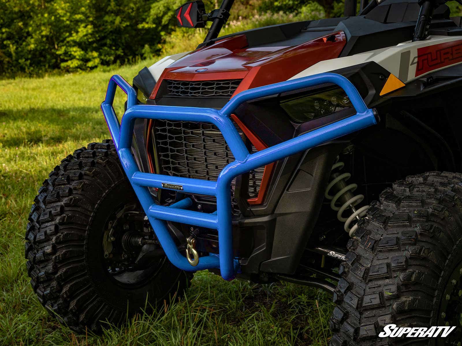 Photo of SuperATV Polaris RZR XP Turbo Front Bumper by SuperATV - Premium Bumpers for UTVs / Side by Sides