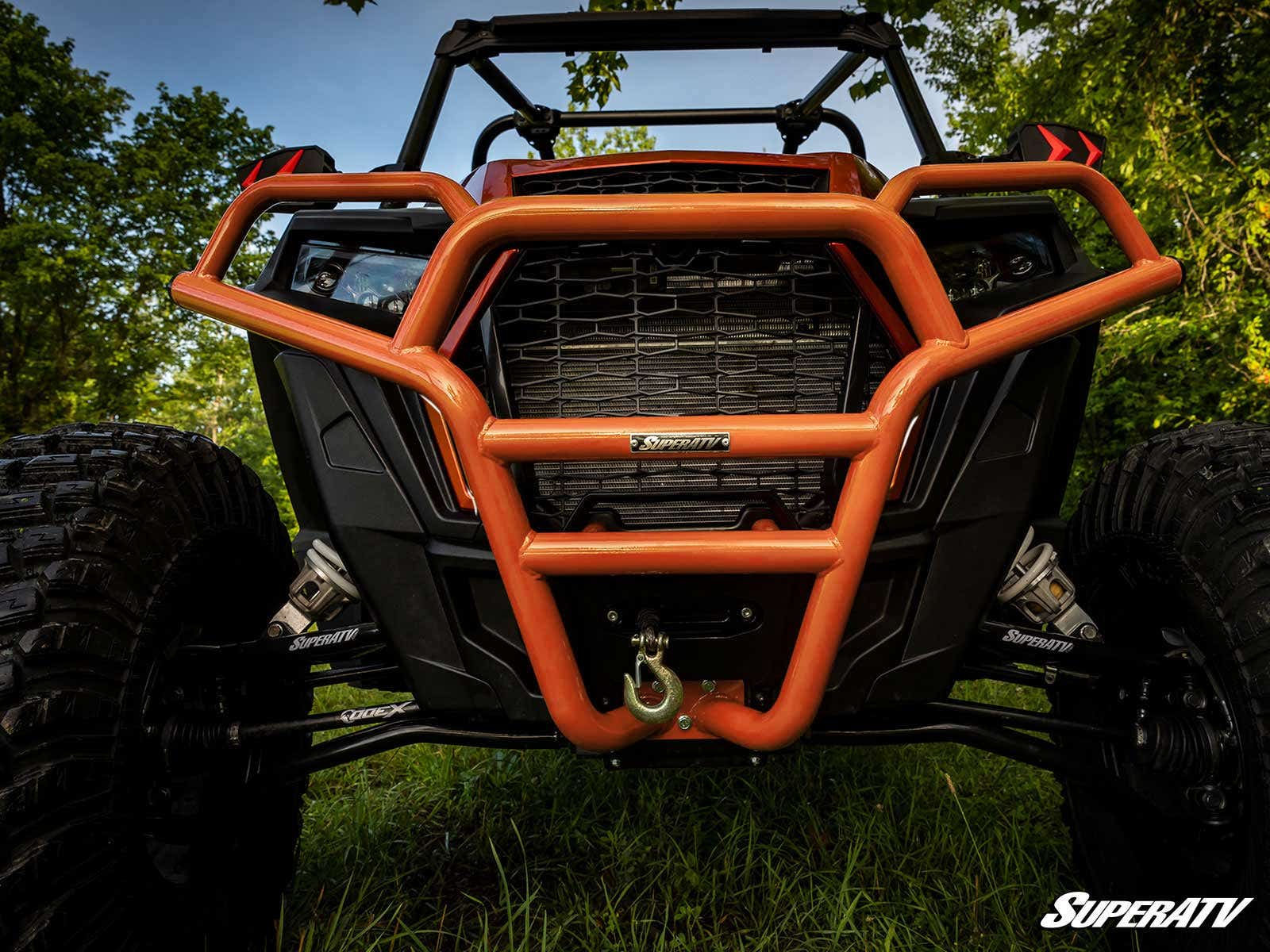 Photo of SuperATV Polaris RZR XP Turbo Front Bumper by SuperATV - Premium Bumpers for UTVs / Side by Sides