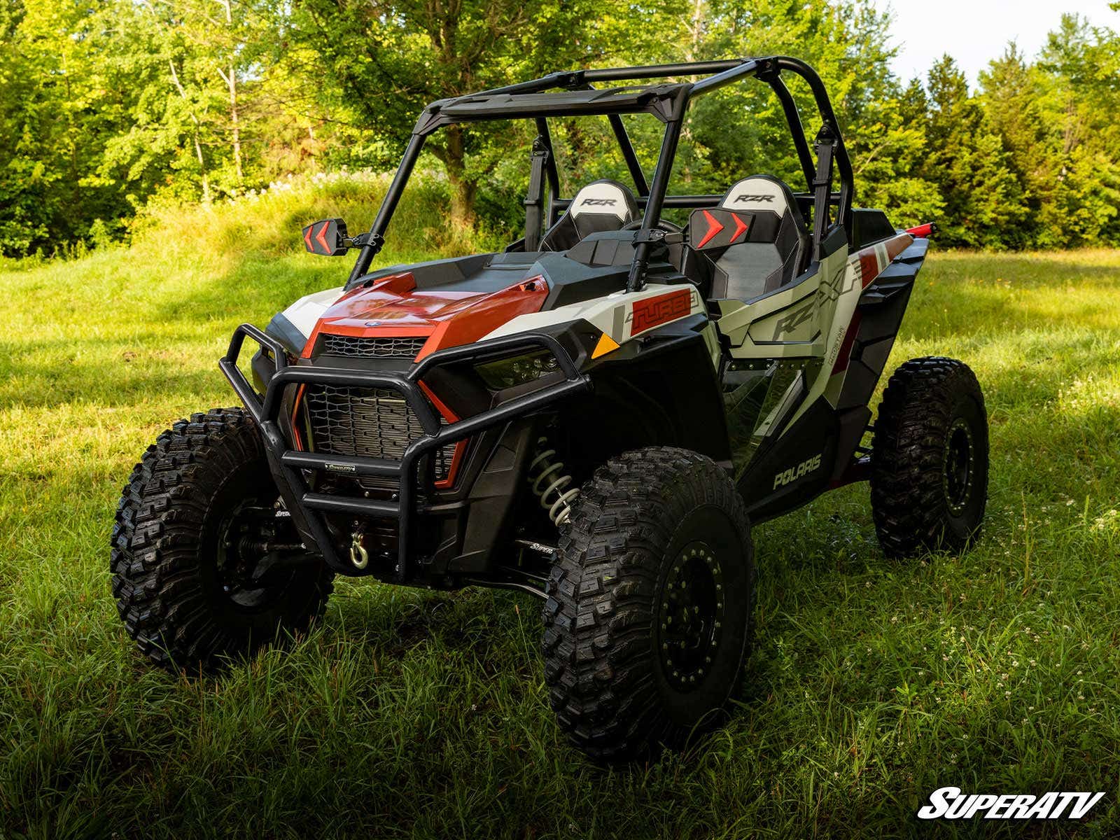 Photo of SuperATV Polaris RZR XP Turbo Front Bumper by SuperATV - Premium Bumpers for UTVs / Side by Sides