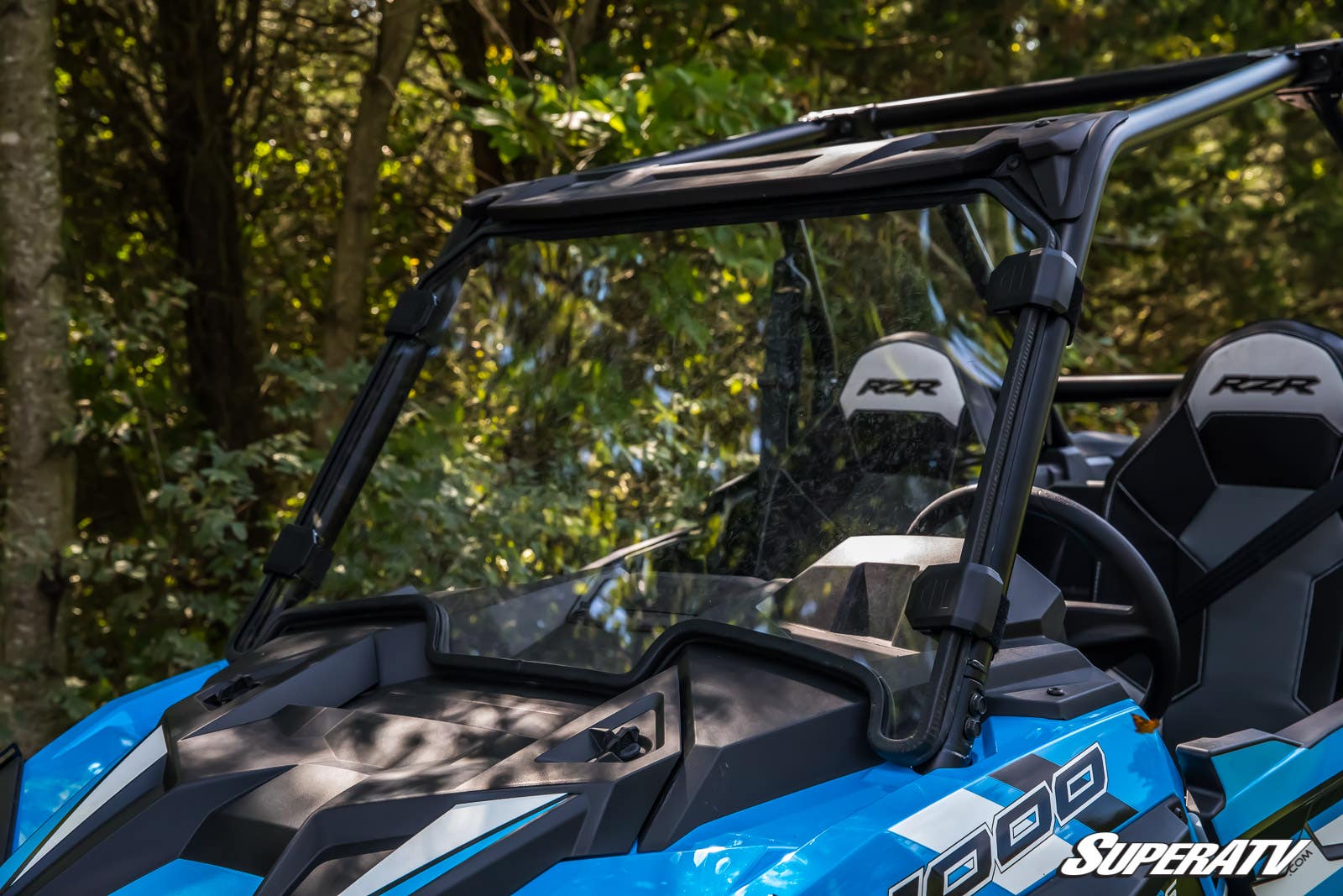 Photo of SuperATV Polaris RZR XP Turbo Full Windshield by SuperATV - Premium Windshields for UTVs / Side by Sides