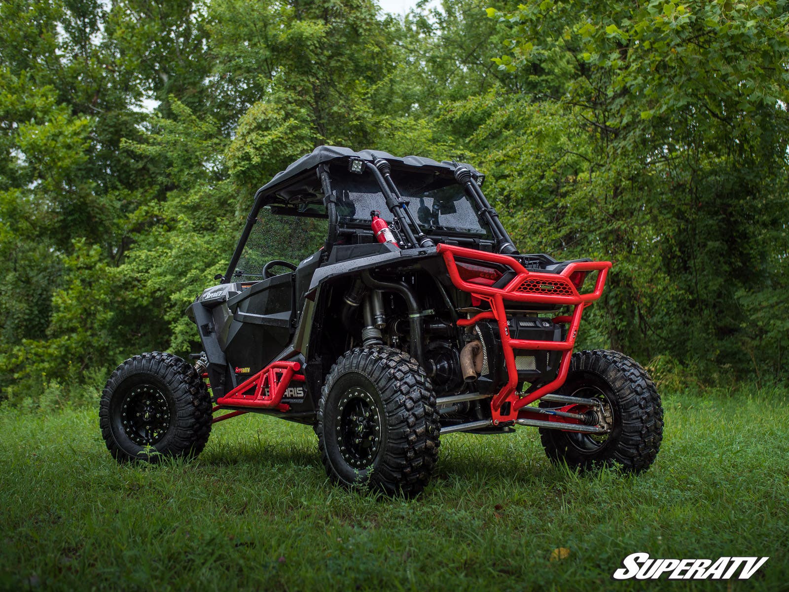 Photo of SuperATV Polaris RZR XP 1000 3" Chromoly Tubed Long Travel Kit by SuperATV - Premium Long Travel Suspension Kits for UTVs / Side by Sides