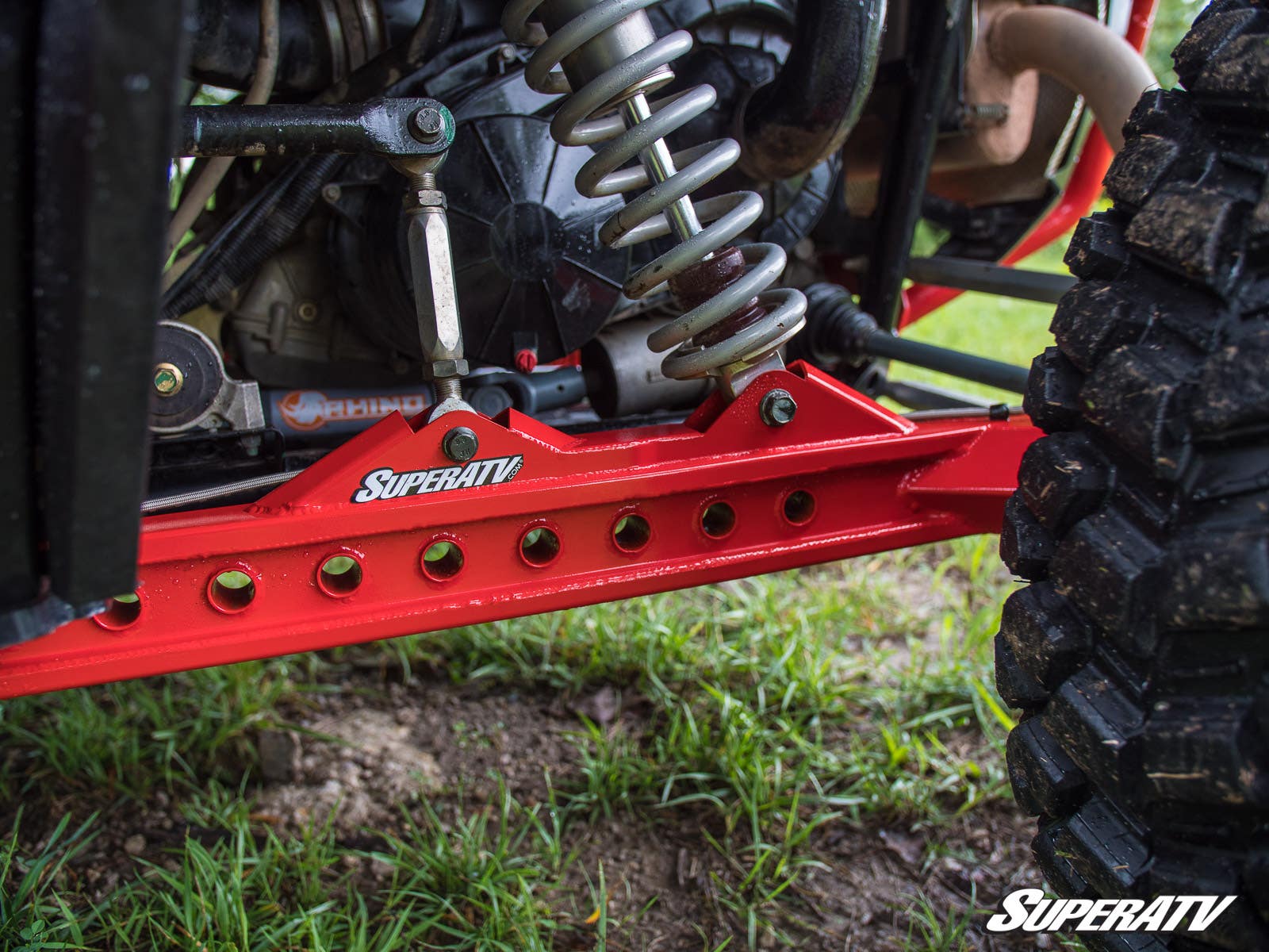 Photo of SuperATV Polaris RZR XP 1000 3" Chromoly Tubed Long Travel Kit by SuperATV - Premium Long Travel Suspension Kits for UTVs / Side by Sides