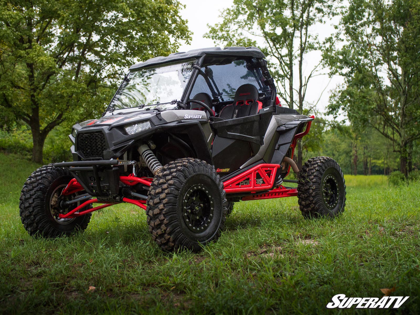 Photo of SuperATV Polaris RZR XP 1000 3" Chromoly Tubed Long Travel Kit by SuperATV - Premium Long Travel Suspension Kits for UTVs / Side by Sides