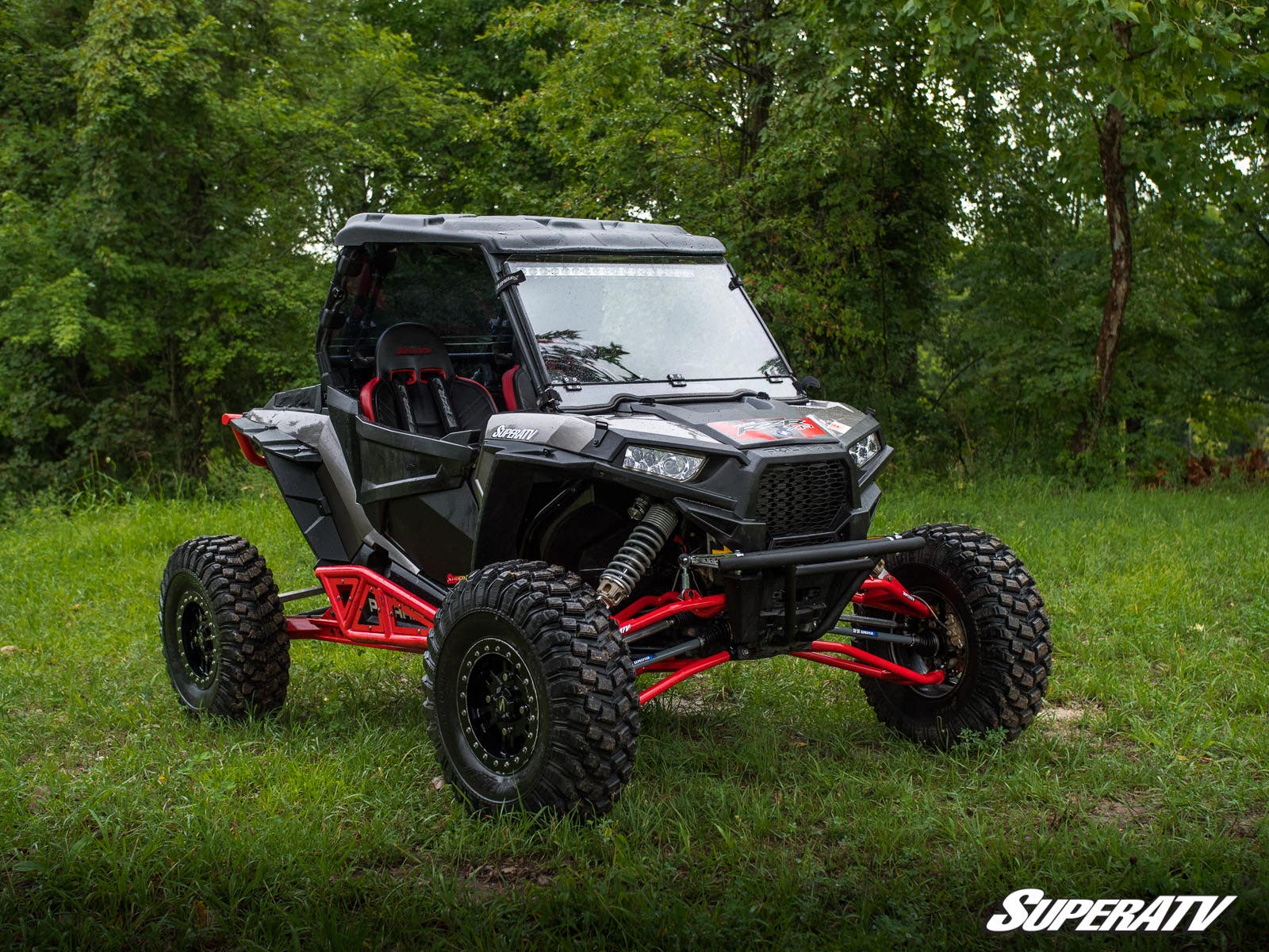 Photo of SuperATV Polaris RZR XP 1000 3" Chromoly Tubed Long Travel Kit by SuperATV - Premium Long Travel Suspension Kits for UTVs / Side by Sides