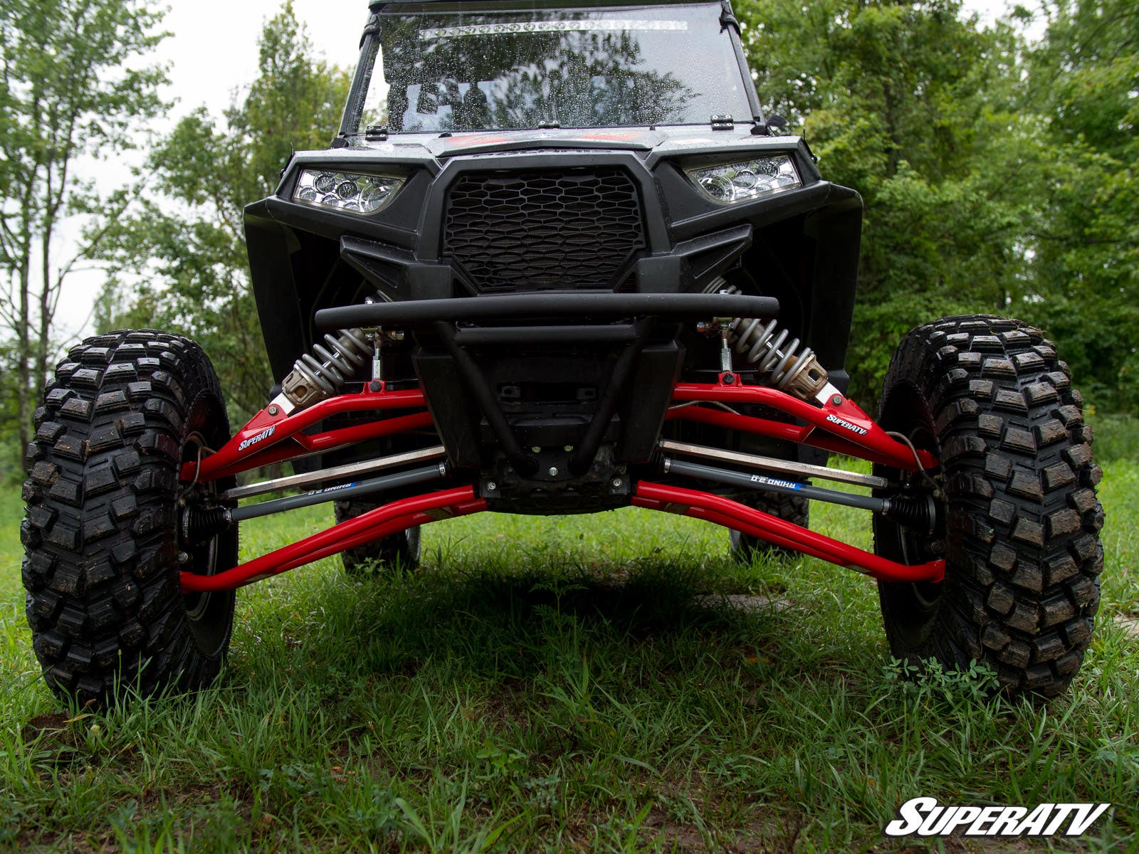 Photo of SuperATV Polaris RZR XP 1000 3" Chromoly Tubed Long Travel Kit by SuperATV - Premium Long Travel Suspension Kits for UTVs / Side by Sides