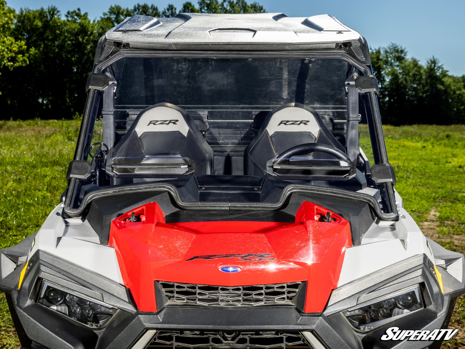 Photo of SuperATV Polaris RZR XP 1000 Vented Full Windshield by SuperATV - Premium Windshields for UTVs / Side by Sides