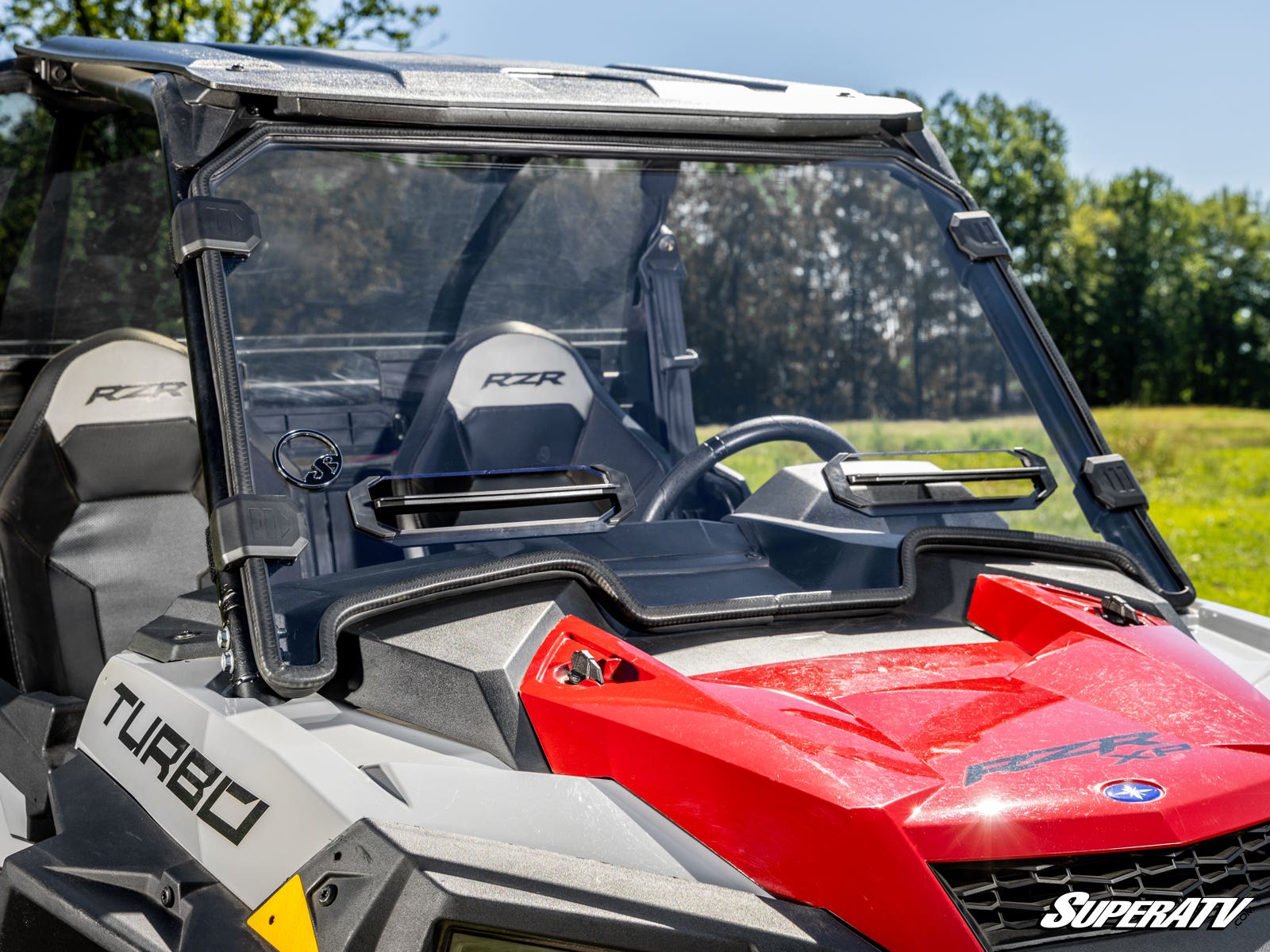 Photo of SuperATV Polaris RZR XP 1000 Vented Full Windshield by SuperATV - Premium Windshields for UTVs / Side by Sides