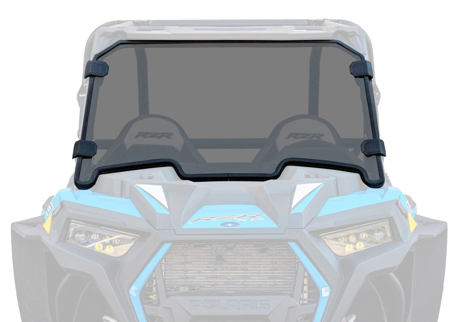 Polaris RZR XP 1000 Full Windshield - Dark Tint; Scratch Resistant - 2019+