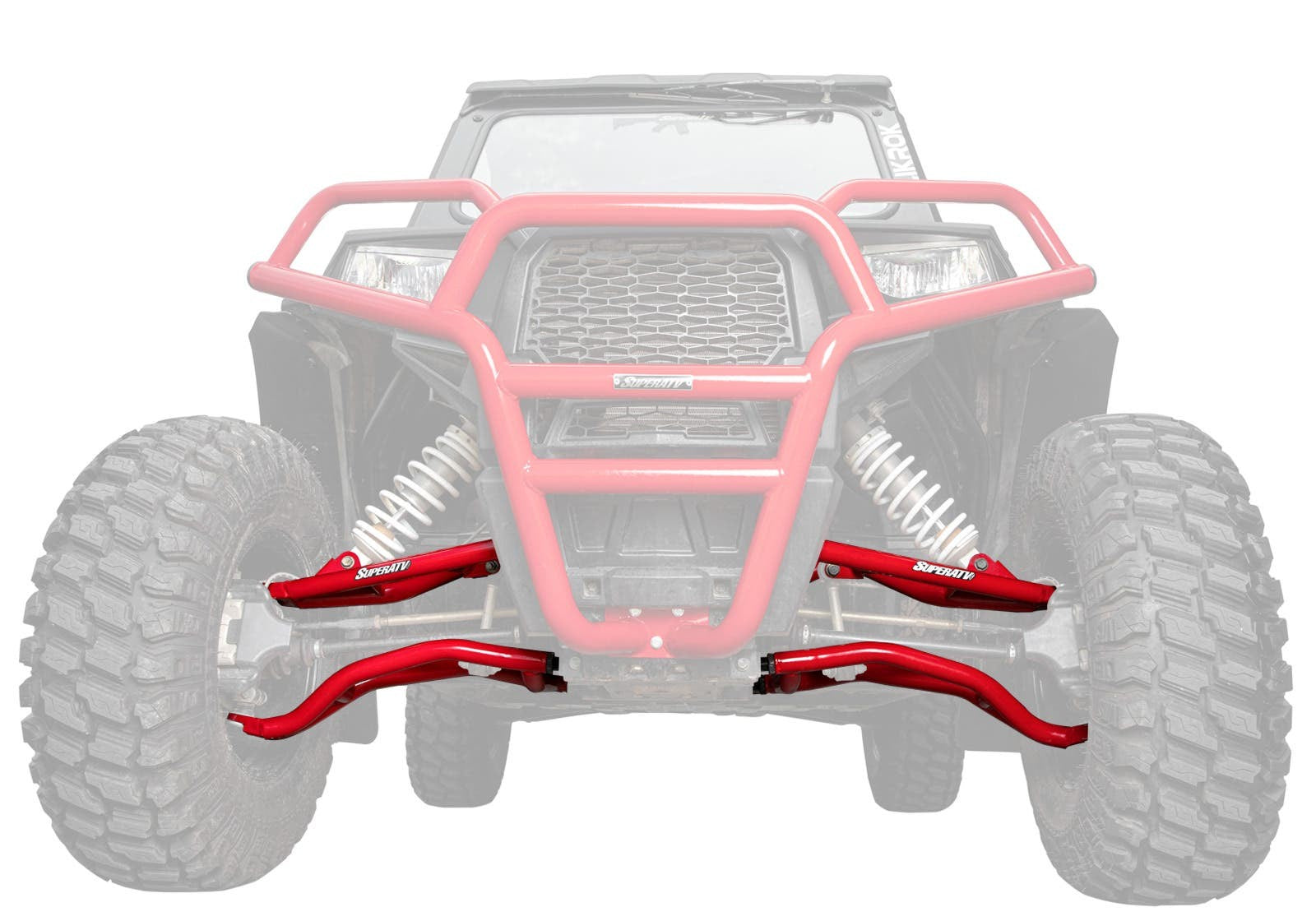 Polaris RZR Trail S 1000 High Clearance 1.5in. Forward Offset A-Arms