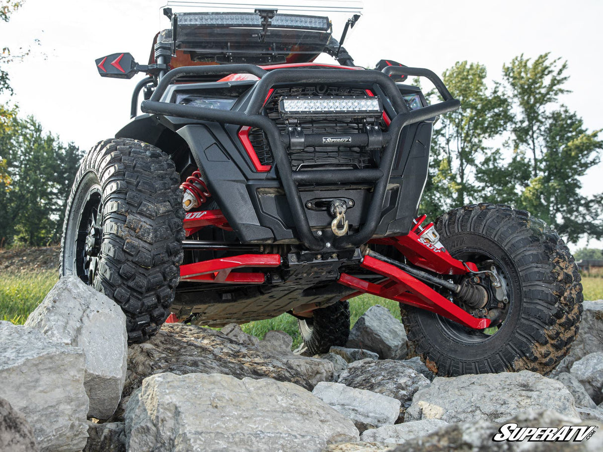 Photo of SuperATV Polaris RZR XP Turbo Sidewinder A-Arms—1.5" Forward Offset by SuperATV - Premium A-Arms & Control Arms for UTVs / Side by Sides