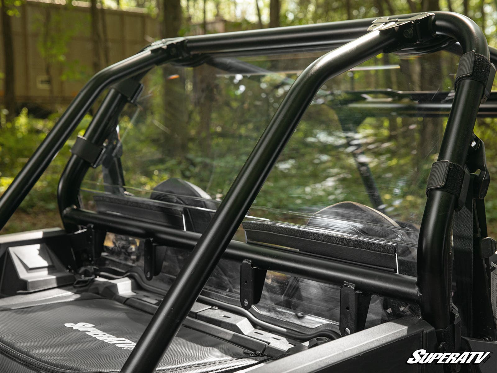 Photo of SuperATV Polaris RZR XP 1000 Rear Windshield by SuperATV - Premium Windshields for UTVs / Side by Sides