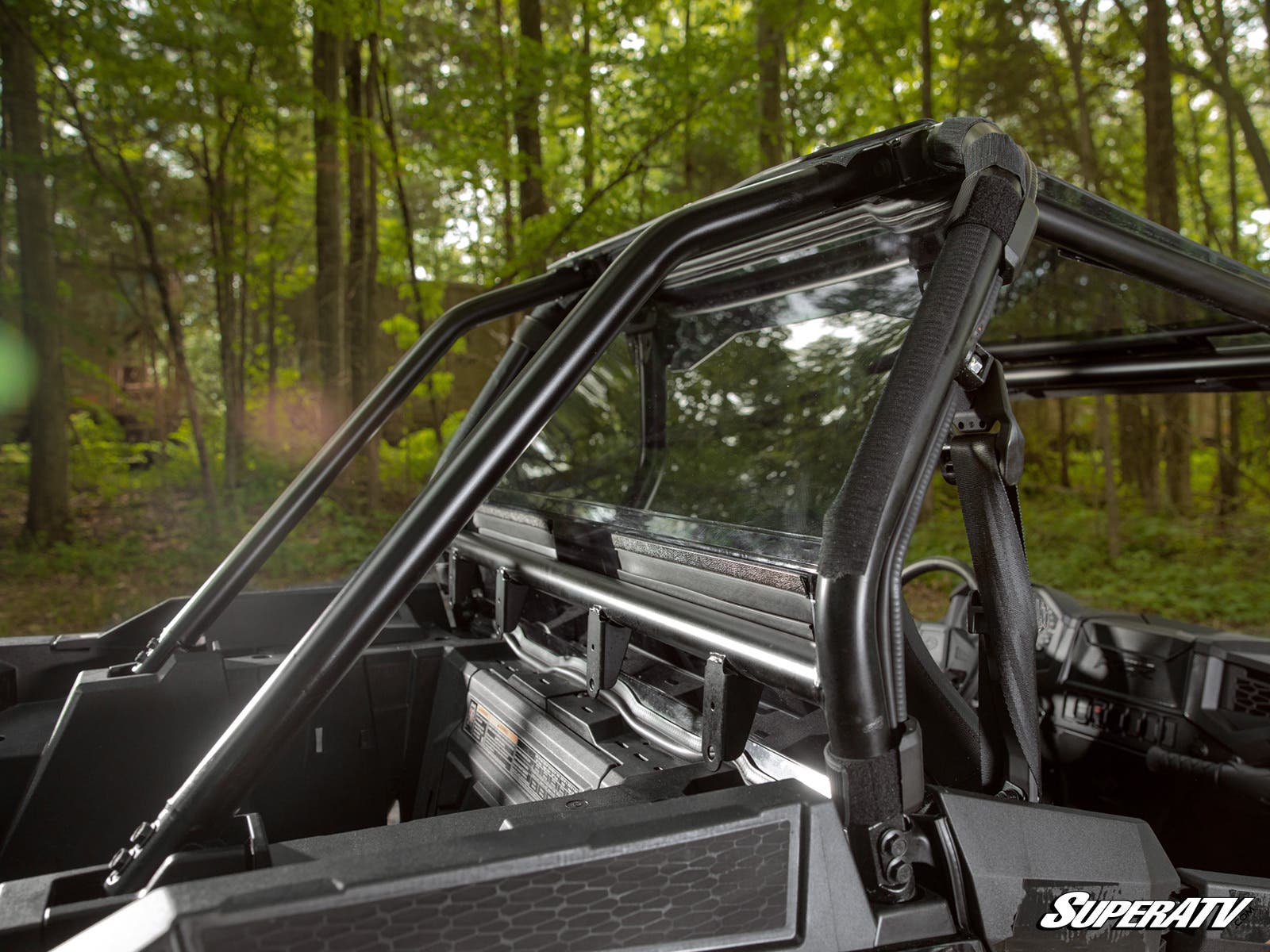 Photo of SuperATV Polaris RZR XP 1000 Rear Windshield by SuperATV - Premium Windshields for UTVs / Side by Sides