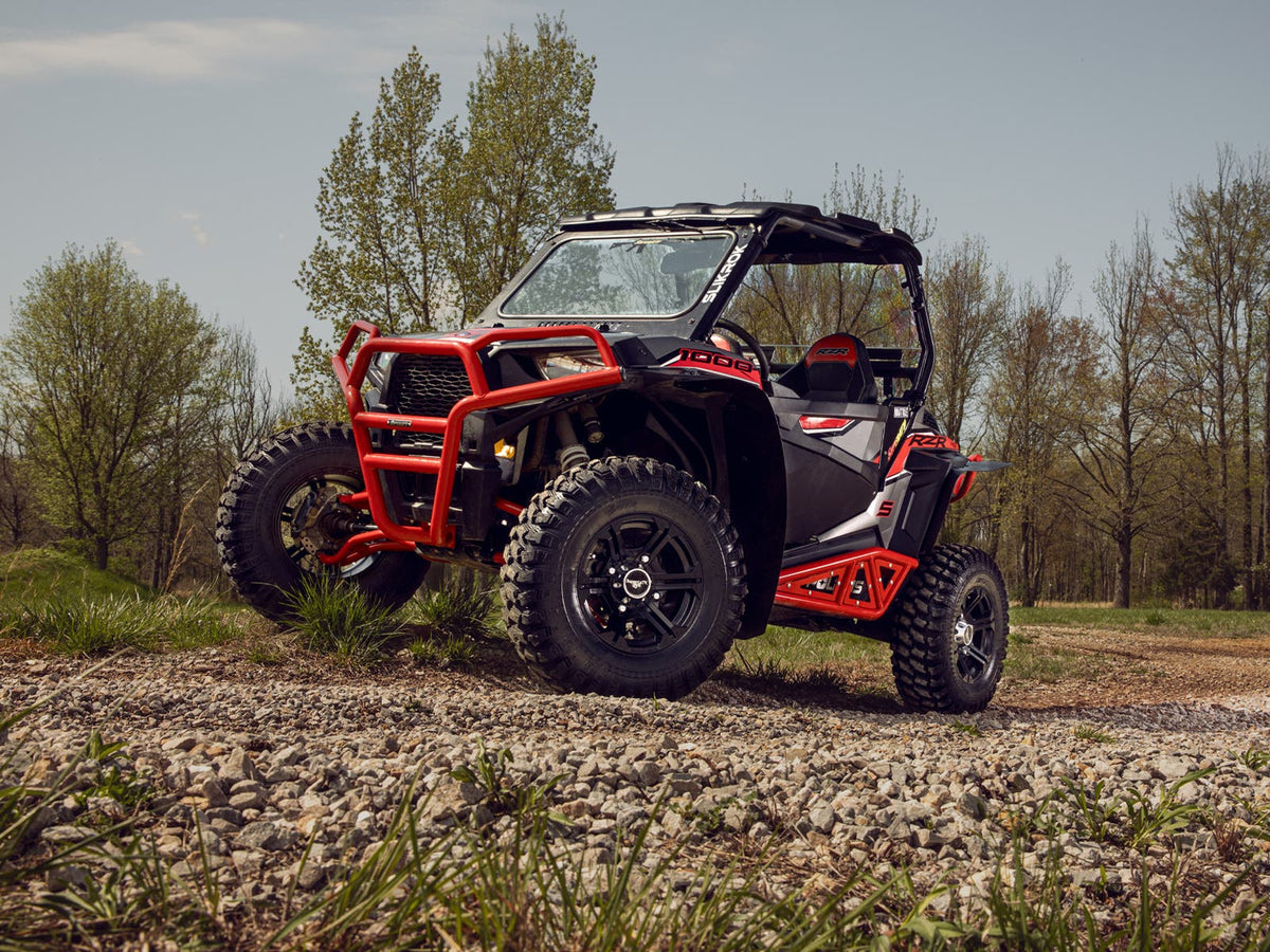 Photo of SuperATV Polaris RZR XP Turbo Heavy Duty Tube Rock Sliders by SuperATV - Premium Nerf Bars for UTVs / Side by Sides