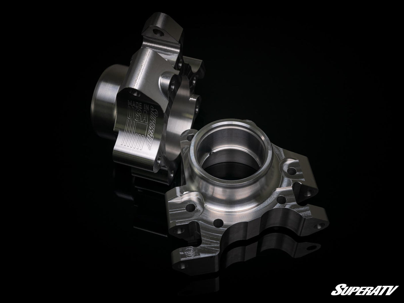 Photo of SuperATV Polaris RZR XP 1000 Billet Rear Knuckles by SuperATV - Premium Shocks, Springs, & Accessories for UTVs / Side by Sides