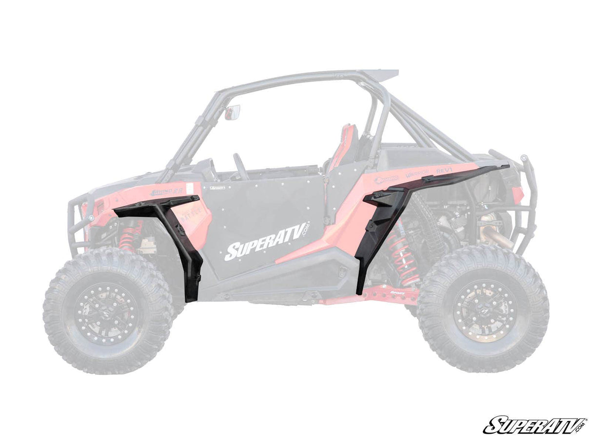 SuperATV Polaris RZR XP Turbo Fender Flares