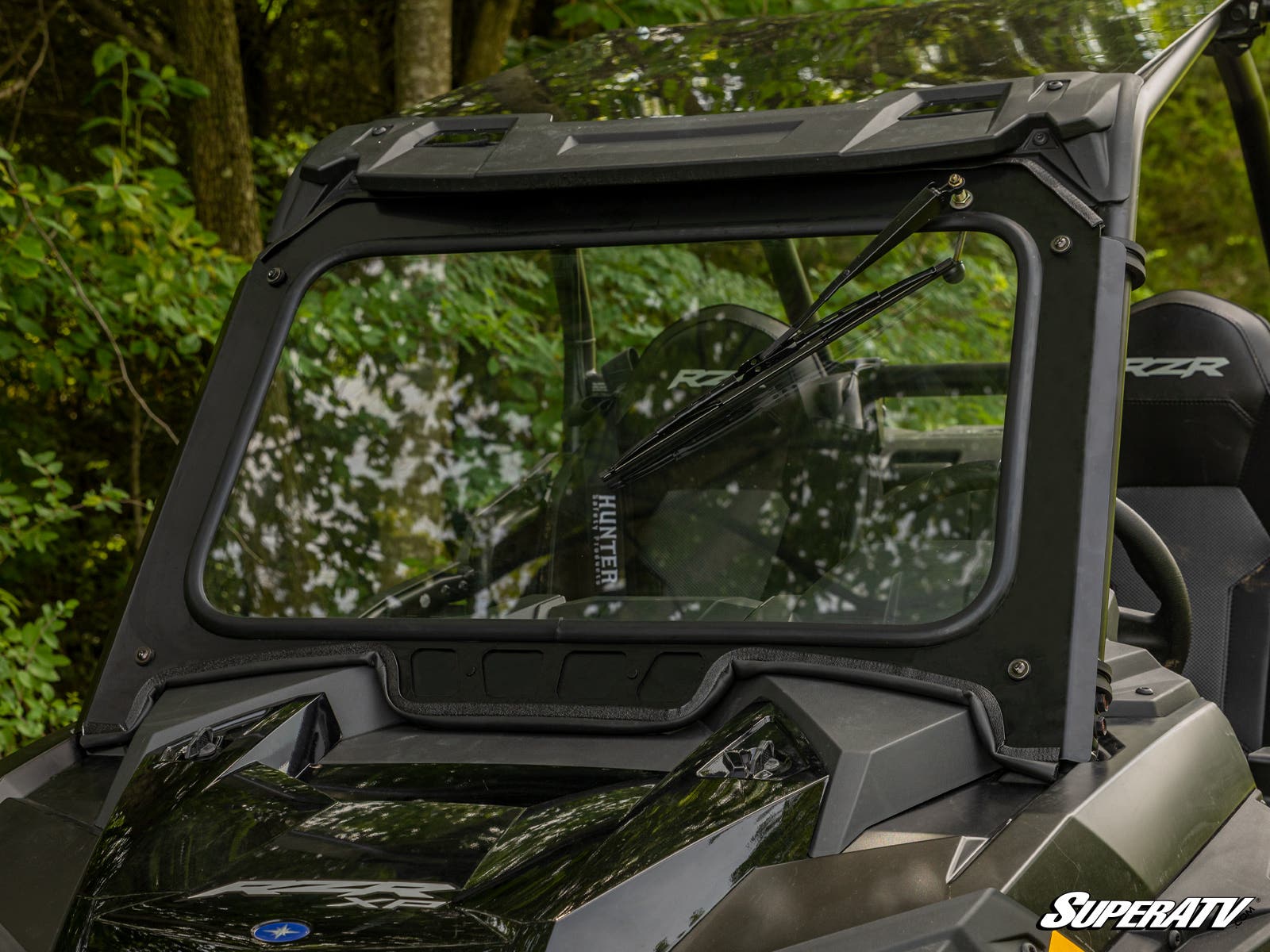 Photo of SuperATV Polaris RZR XP Turbo Glass Windshield by SuperATV - Premium Windshields for UTVs / Side by Sides