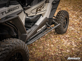 Photo of Polaris RZR XP 1000 Tree Kickers - 1.5" Steel Tubing + Rock Sliding (2014-2023) by SuperATV - Premium Nerf Bars for UTVs / Side by Sides