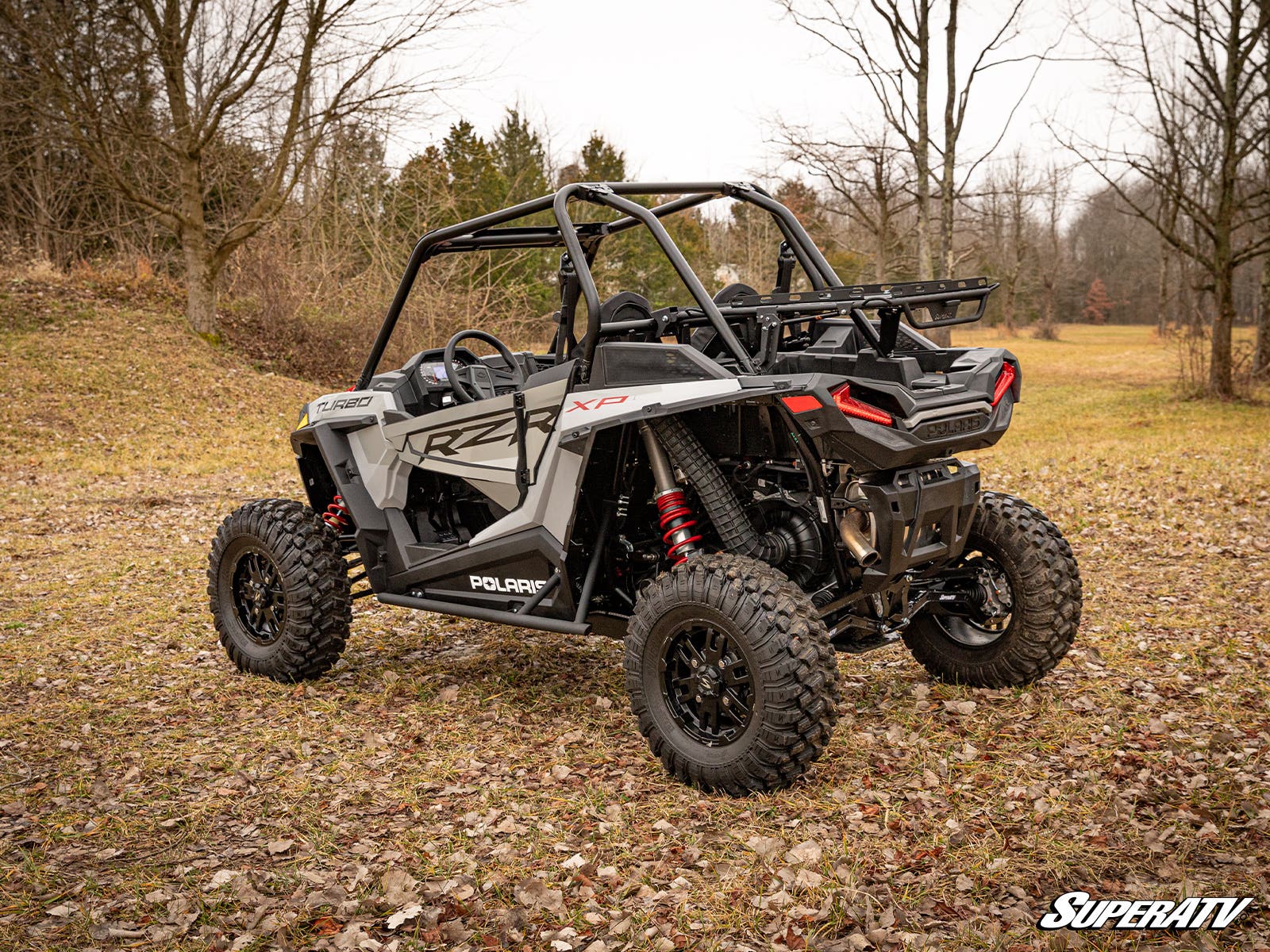 Photo of SuperATV Polaris RZR Turbo S Tree Kickers by SuperATV - Premium Nerf Bars for UTVs / Side by Sides