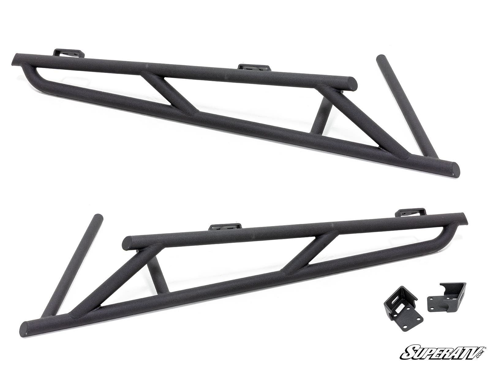 Photo of SuperATV Polaris RZR Turbo S Tree Kickers by SuperATV - Premium Nerf Bars for UTVs / Side by Sides
