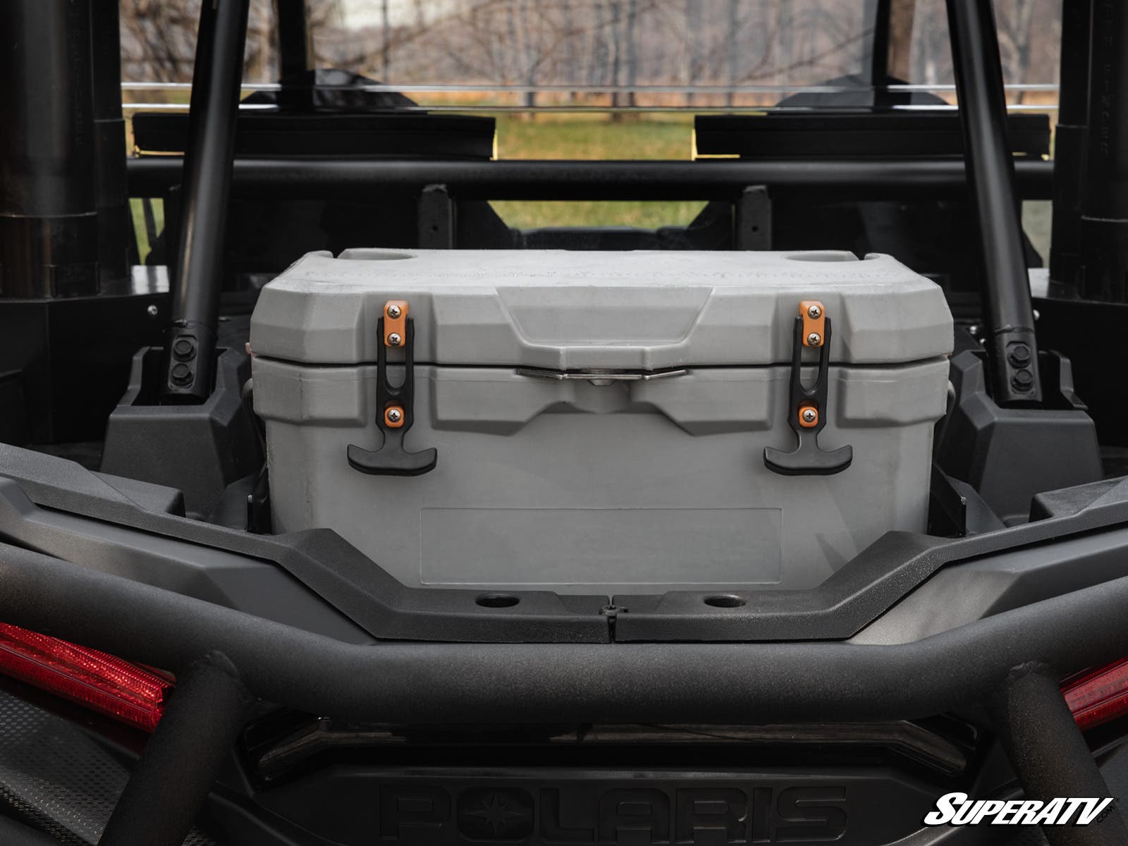 Photo of SuperATV Polaris RZR XP 1000 Ozark Trail Cooler Mounting Bracket by SuperATV - Premium Mounts for UTVs / Side by Sides