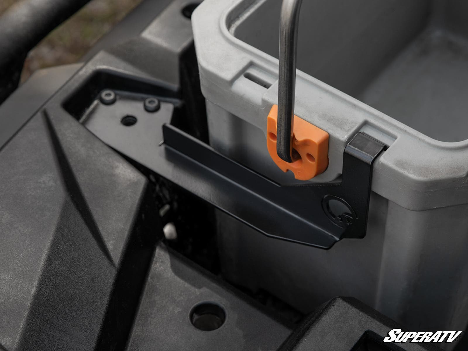 Photo of SuperATV Polaris RZR XP 1000 Ozark Trail Cooler Mounting Bracket by SuperATV - Premium Mounts for UTVs / Side by Sides
