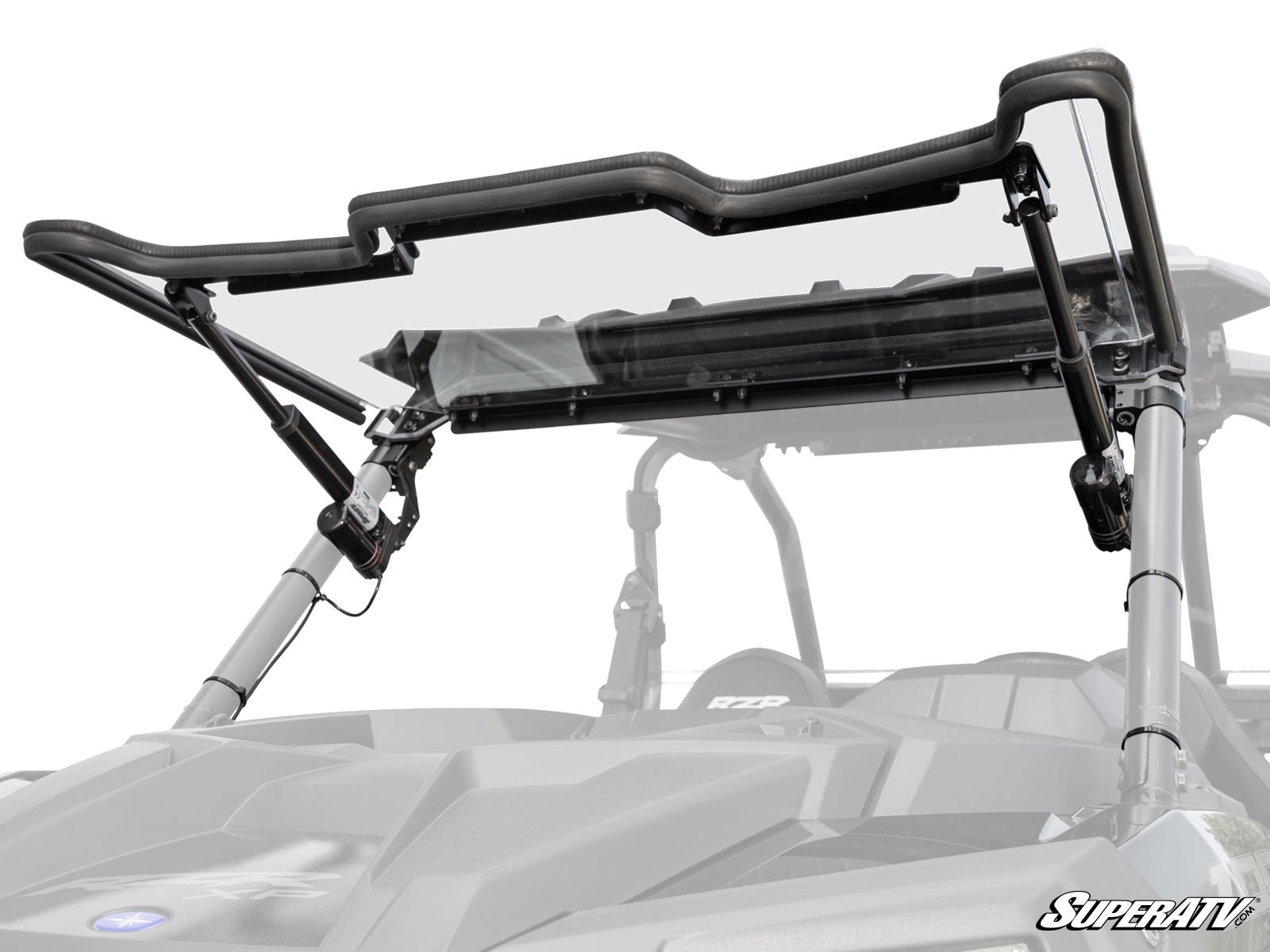 Photo of SuperATV Polaris RZR XP 1000 MaxDrive Power Flip Windshield by SuperATV - Premium Windshields for UTVs / Side by Sides