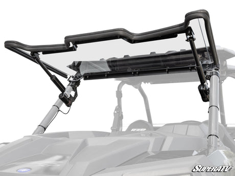 Photo of SuperATV Polaris RZR XP Turbo MaxDrive Power Flip Windshield by SuperATV - Premium Windshields for UTVs / Side by Sides