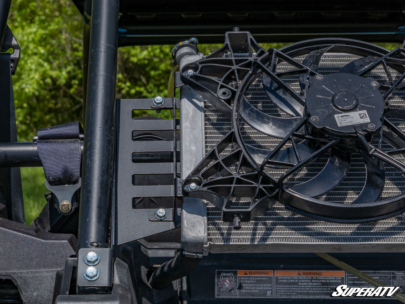 Photo of SuperATV Polaris RZR XP 1000 Radiator Relocation Kit by SuperATV - Premium Radiators for UTVs / Side by Sides