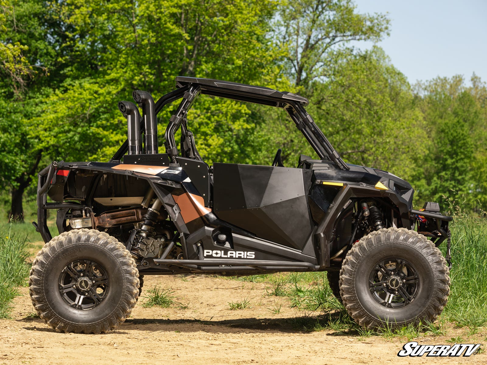 Photo of SuperATV Polaris RZR XP 1000 Depth Finder Snorkel Kit by SuperATV - Premium Snorkels for UTVs / Side by Sides