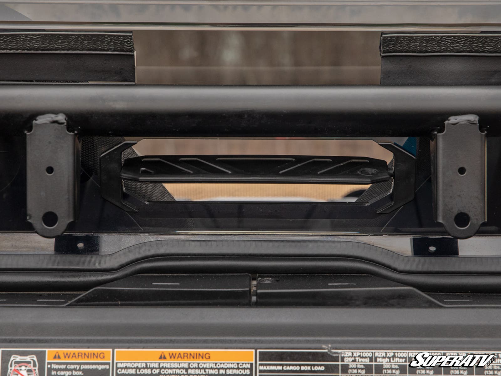 Photo of SuperATV Polaris RZR XP 1000 Rear Vented Windshield by SuperATV - Premium Windshields for UTVs / Side by Sides